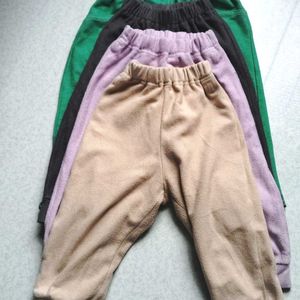 Kids 4 Pairs Of Pants