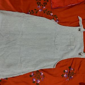 Dungaree Short Dress