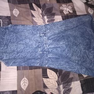 Denim Frok For Women & Belt