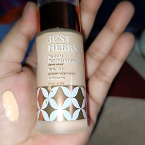 JUST HERBS SERUM FOUNDATION PORCELAIN SKIN TONE