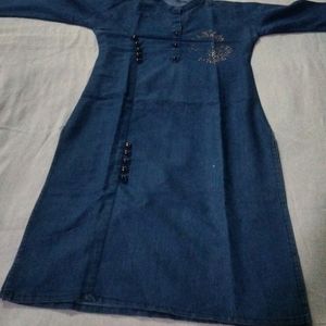 Blue colour Kurti