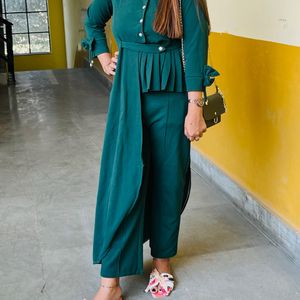 One Side Flaired Co-ord Set