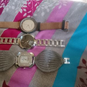 Non Working 3 Watches Combo