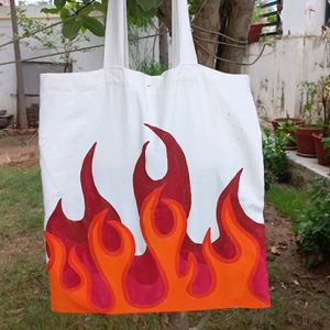 New Multi Flames Tote Bag
