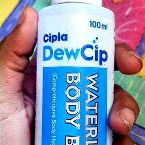 Cipla Dewcip Waterless Bodywash & Shampoo.