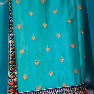 Embroidery Work Georgette Saree 🛸