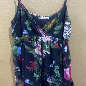 Chiffon Floral Dress