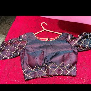 Black And Maroon Lehnga Free Flats