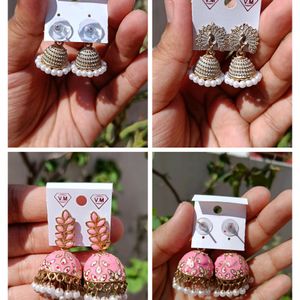 Combo 6 Earrings Jhumka