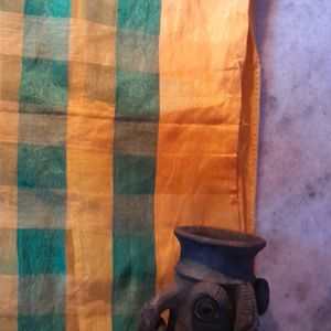 Beautiful Aristocrat Green And Yellow Combination Saree