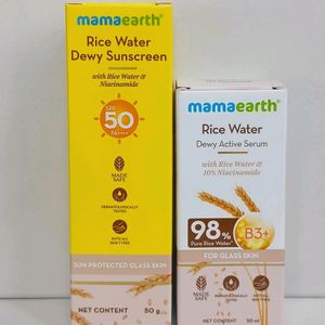 New Rice Water Face Serum+ Sunscreen