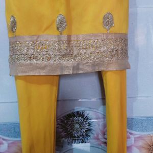 Haldi Ceremony Party Wear Dress