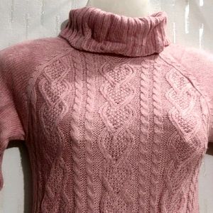 Beautiful High Neck Sweater For Girl