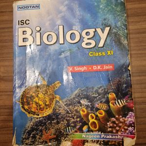 ISC NOOTAN BIOLOGY CLASS 11 BOOK