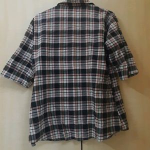 Chequered Formal Shirt For Women