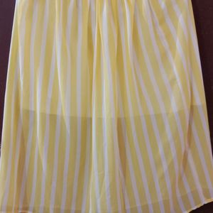 Yellow Long Skirt