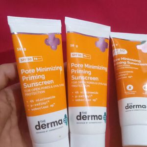 The Derma Co Sunscreen & Face Moisturizer