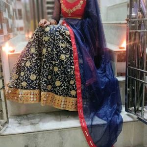 Full Gher Lehnga Choli