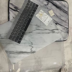 Macbook 15” Laptop Sleeve Kit + Protectors NEW