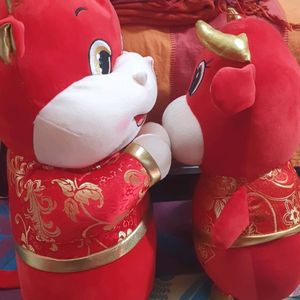 COMBO OFFER 2 Cow CUTE SOFT Toys IMPORTED