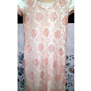 Half white Kurti For Womens