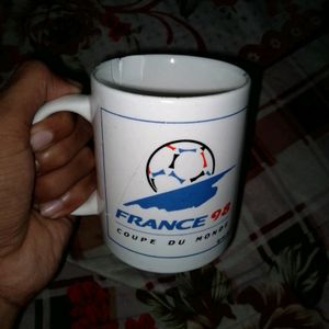 Antique broken cup💔⛾ ,  FRANCE 98⛾ COUPE DU MONDE