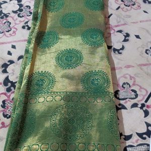 Semisilk Kanjiwaram Silk Sari