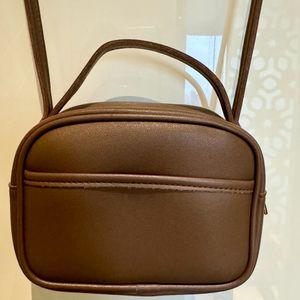 Miniso Brown Sling Bag