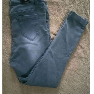 Grey Denim For Girls