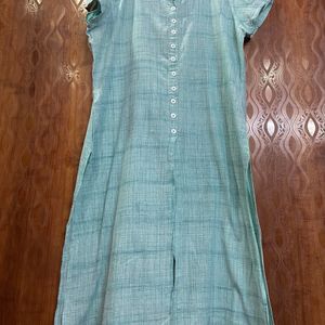 Cyan Kurta