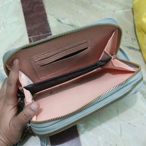 Grey Colour Girlish Sling Bag