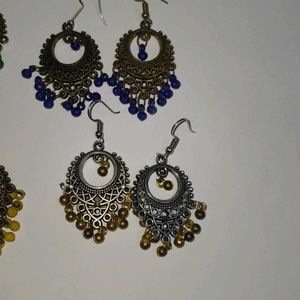 6 Pc Earrings