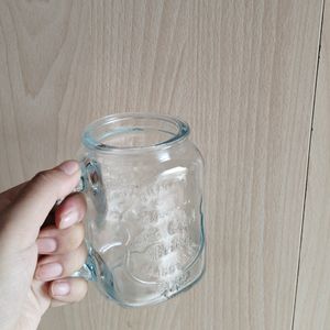 GLASS MUG WITH SPIRAL STRAW ❤️