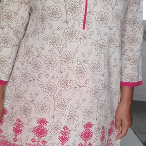 Pure Cotton Kurti