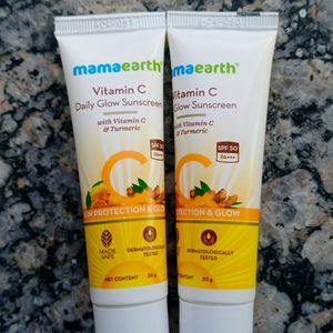 Mamaearth Vitamin C Sunscreens