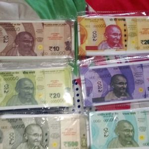 Fake Notes Of All Dememoinations - Total 600 Note