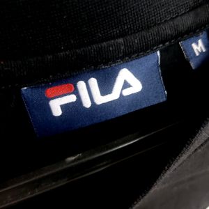 Fila Black Tshirt For Men M Size