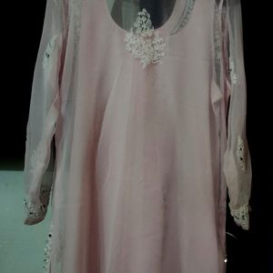 Lucknowi Chikankari Kurta With Inner Size issue