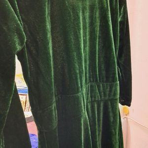 Bottle Green Gown