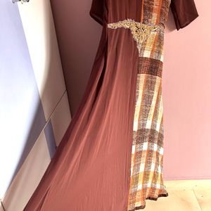 Crepe Ethnic Dress