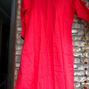 Red Long Kurti