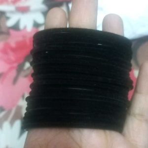 Black Velvet Bangles