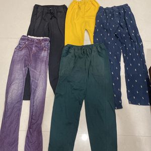 Pajamas Combo Pack Of 5 Sale !!!