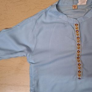 Blue Kurta For Women