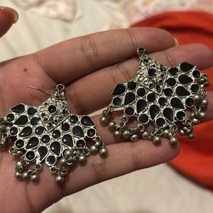 Anti Tarnish Ethnic Jhumkas