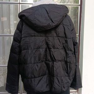 Black Puffed Jacket (weiran)