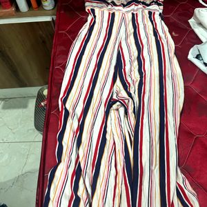 Selling A Striped Jumpsuit