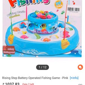 Double Layer Fishing Game For Kids