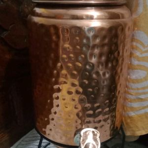 Pure Water  Copper Container