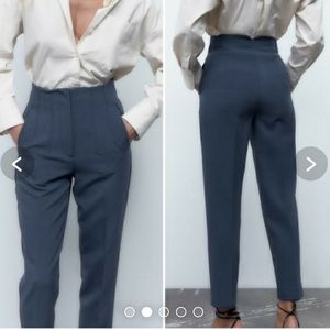 Zara Pinteresty 🎀Pleated High Waist Trouser